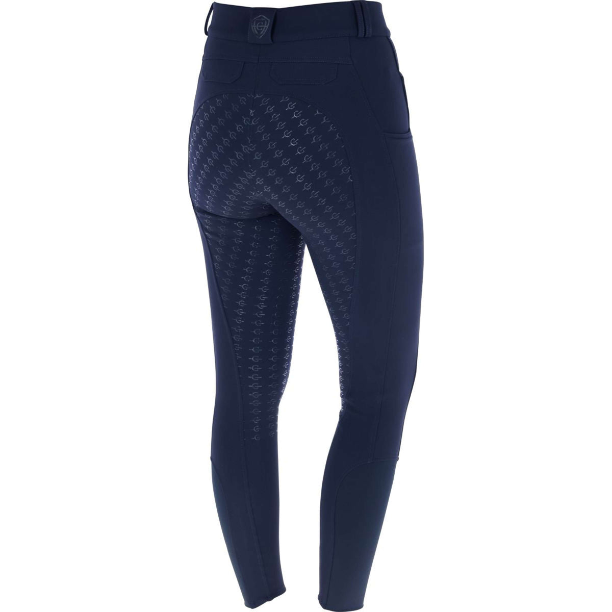 Covalliero Pantaloni da Equitazione AW25 Full Grip Dark Navy