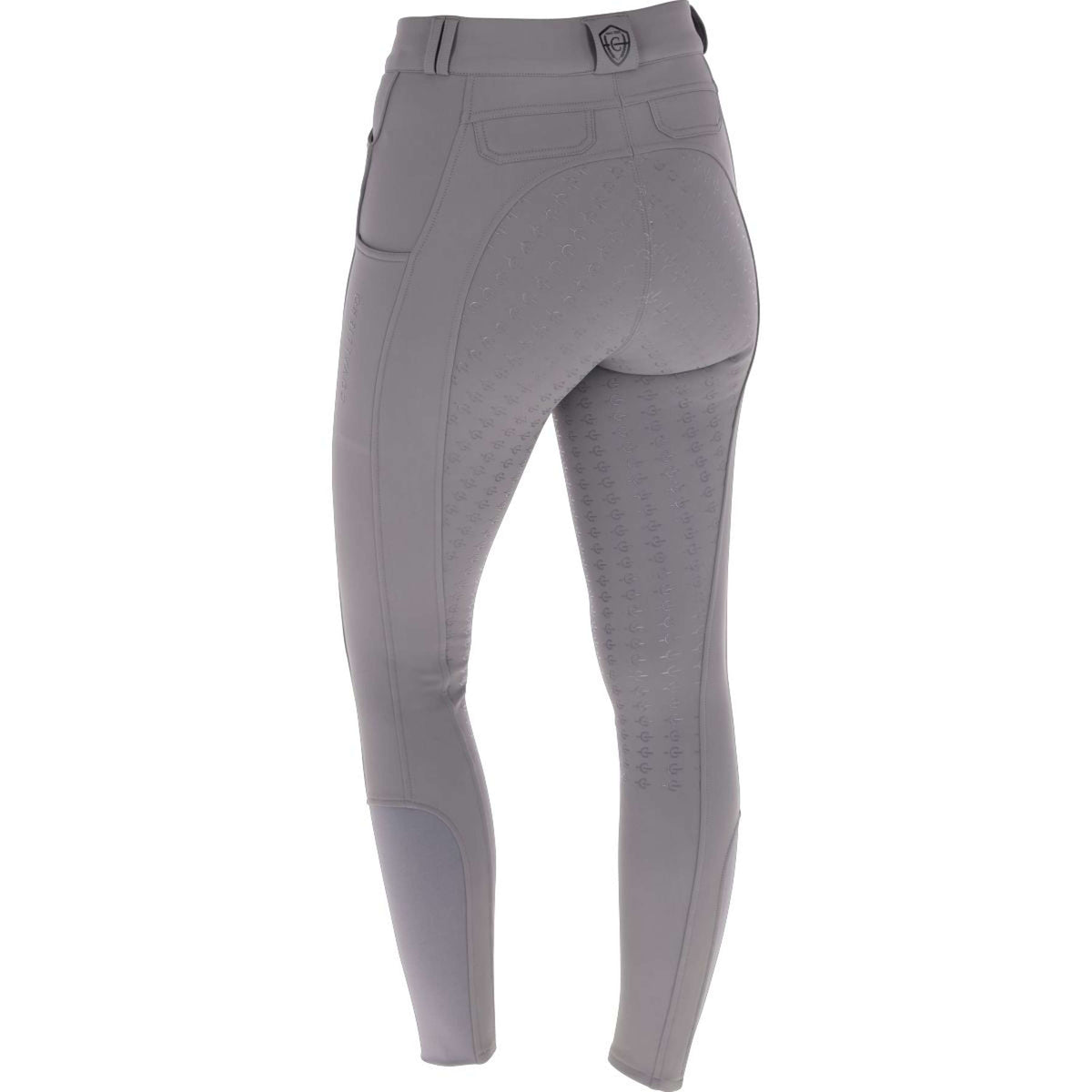 Covalliero Pantaloni da Equitazione AW25 Full Grip Steel Grey