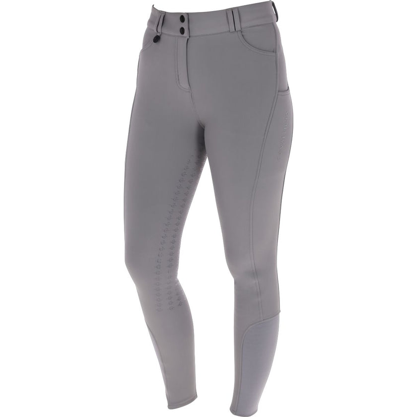 Covalliero Pantaloni da Equitazione AW25 Full Grip Steel Grey