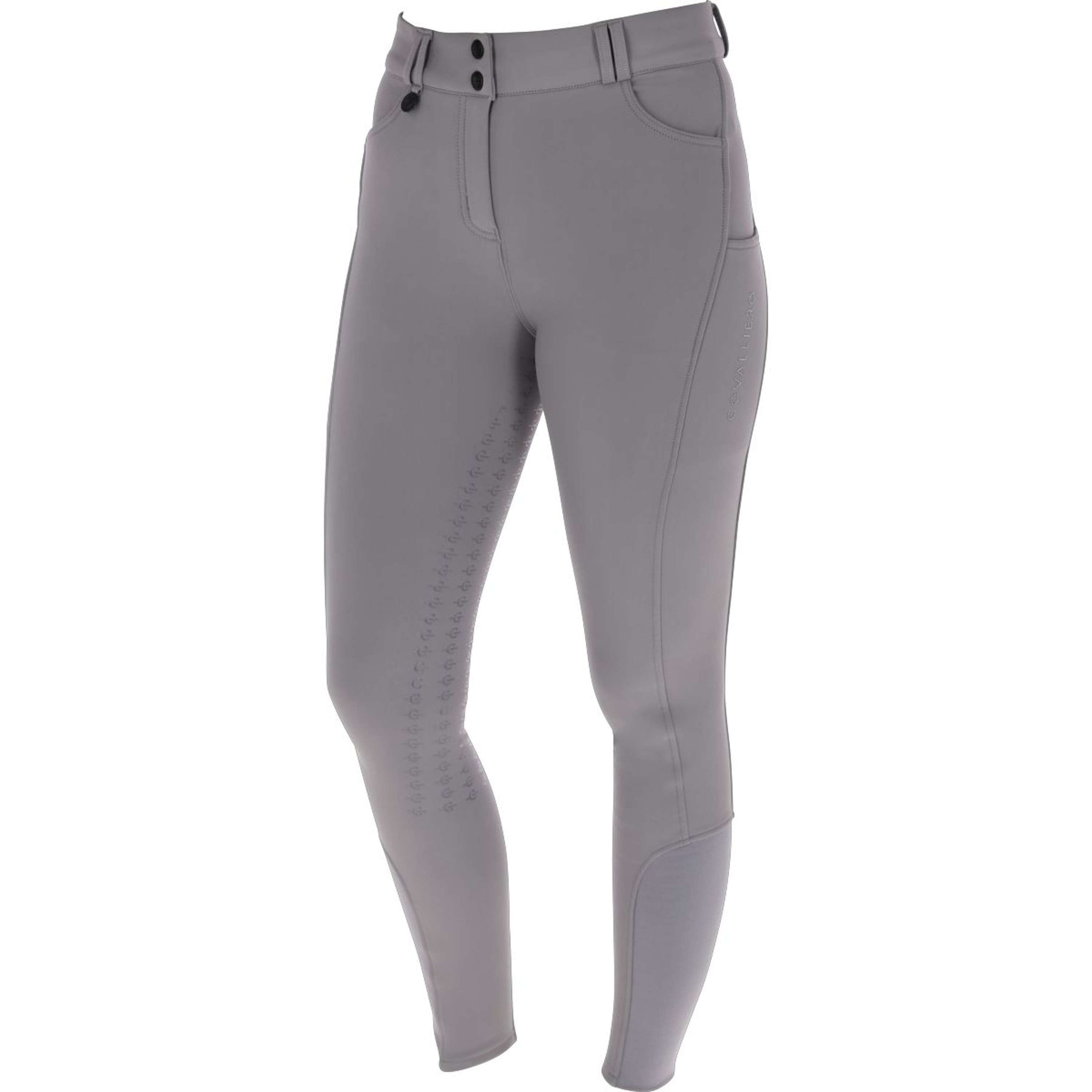 Covalliero Pantaloni da Equitazione AW25 Full Grip Steel Grey Covalliero Pantaloni da Equitazione AW25 Full Grip Steel Grey