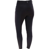 Covalliero Pantaloni da Equitazione AW25 Leather Full Grip Nero