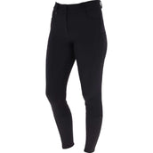 Covalliero Pantaloni da Equitazione AW25 Leather Full Grip Nero