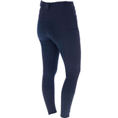 Covalliero Pantaloni da Equitazione AW25 Leather Full Grip Dark Navy