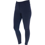 Covalliero Pantaloni da Equitazione AW25 Leather Full Grip Dark Navy