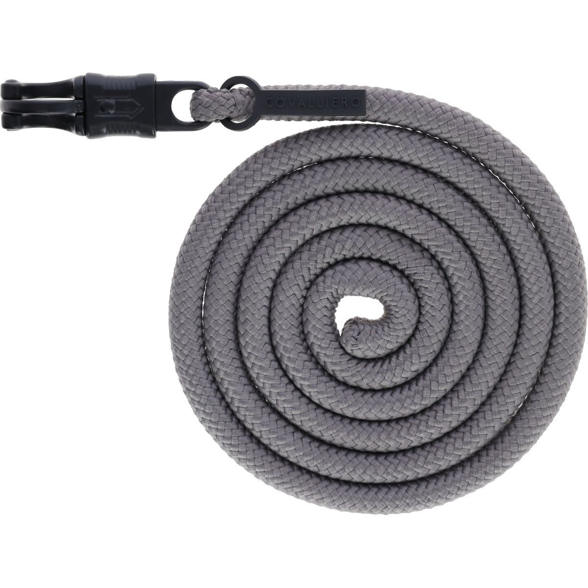 Covalliero Corda per cavezza AW25 con Gancio di Panico Steel Grey
