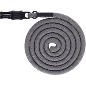 Covalliero Corda per cavezza AW25 con Gancio di Panico Steel Grey