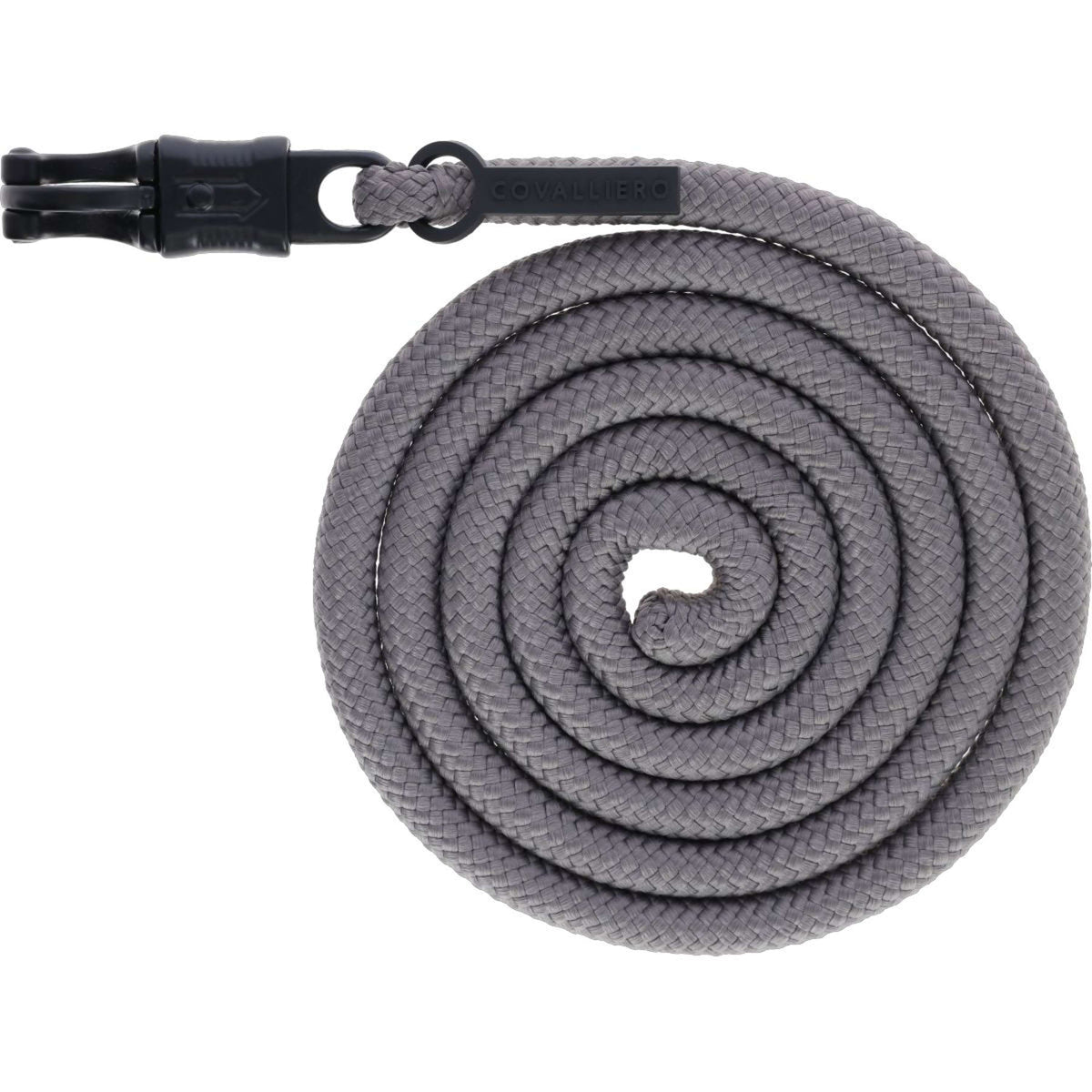 Covalliero Corda per cavezza AW25 con Gancio di Panico Steel Grey