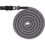 Covalliero Corda per cavezza AW25 con Gancio di Panico Steel Grey