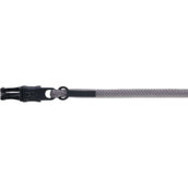 Covalliero Corda per cavezza AW25 con Gancio di Panico Steel Grey