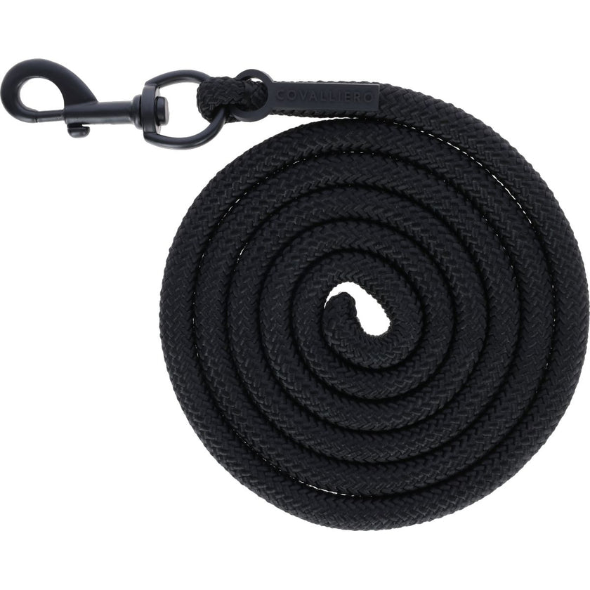 Covalliero Corda per cavezza AW25 con Moschettone Nero