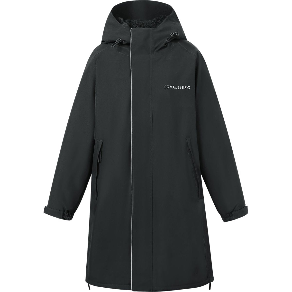 Covalliero Cappotto Lungo Arctic AW25 Nero