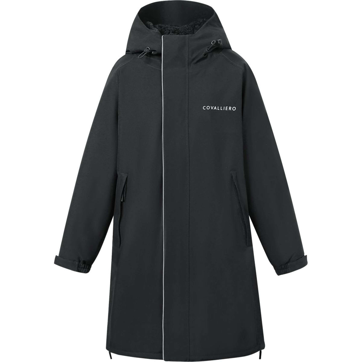 Covalliero Cappotto Lungo Arctic AW25 Nero