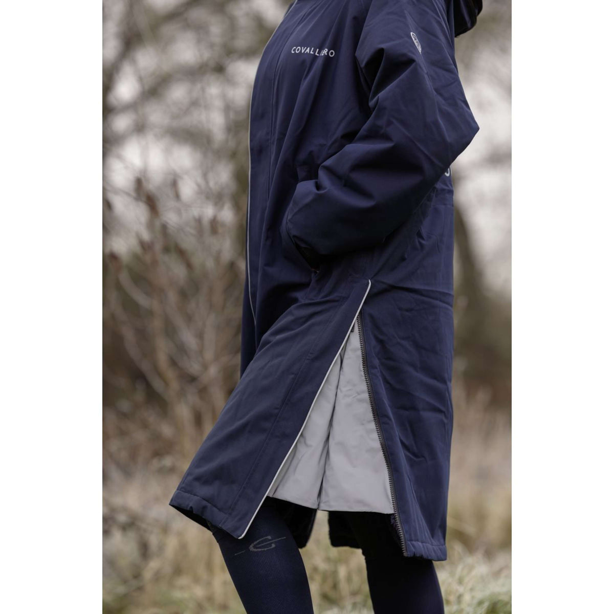 Covalliero Cappotto Lungo Arctic AW25 Dark Navy