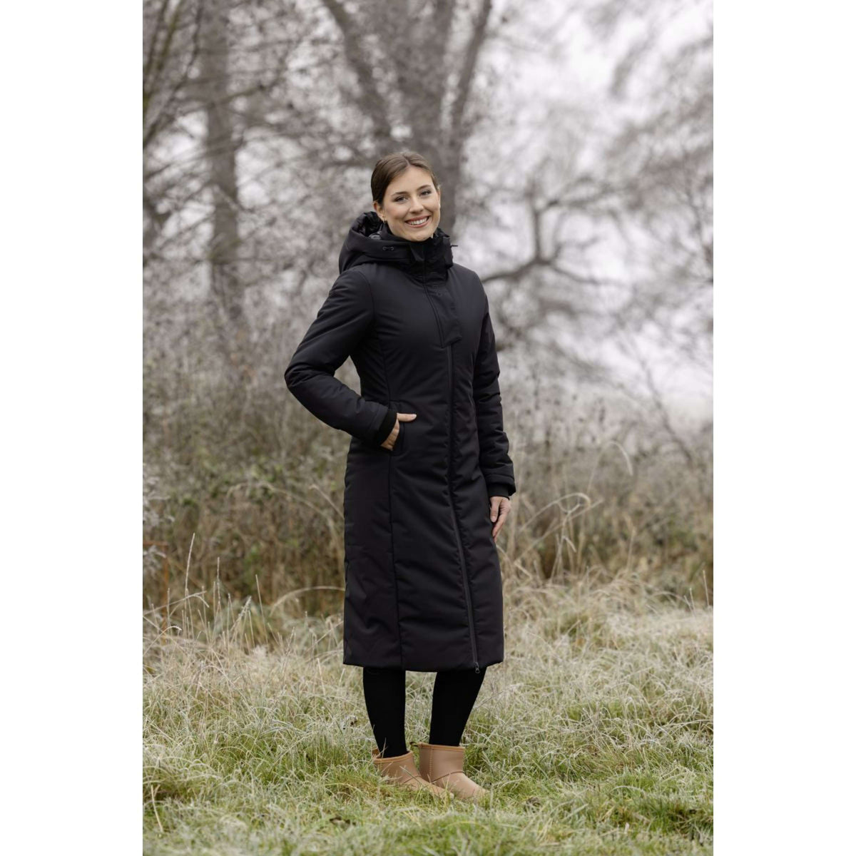 Covalliero Cappotto Lungo AW25 Nero