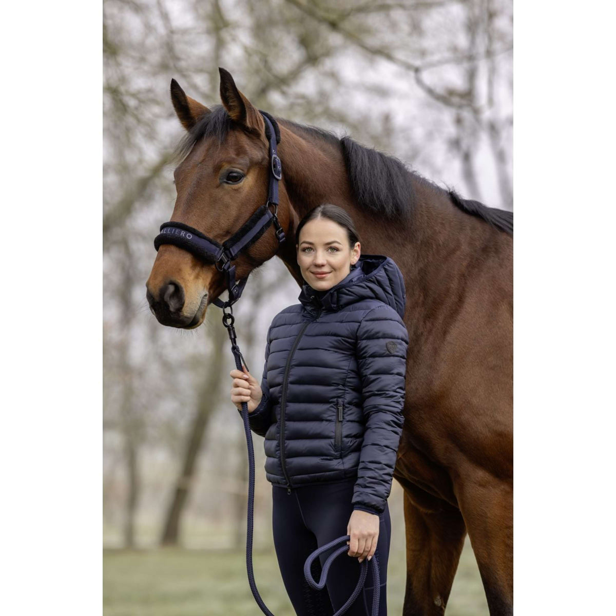 Covalliero Giacca Quilted AW25 Dark Navy