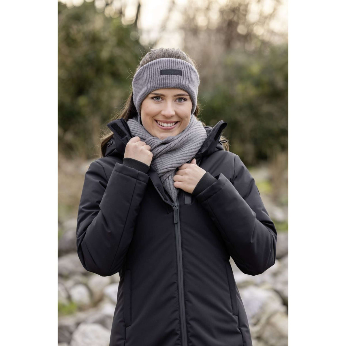 Covalliero Fascia per capelli AW25 Steel Grey