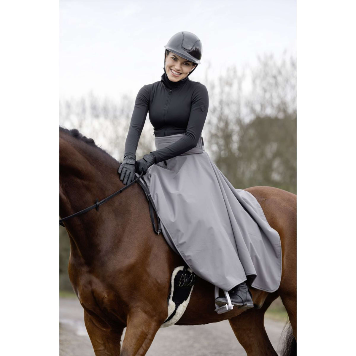Covalliero Gonna da Equitazione Thermal AW25 Steel Grey