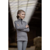 Covalliero Shirt AW25 Kids Maniche Lunghe Steel Grey