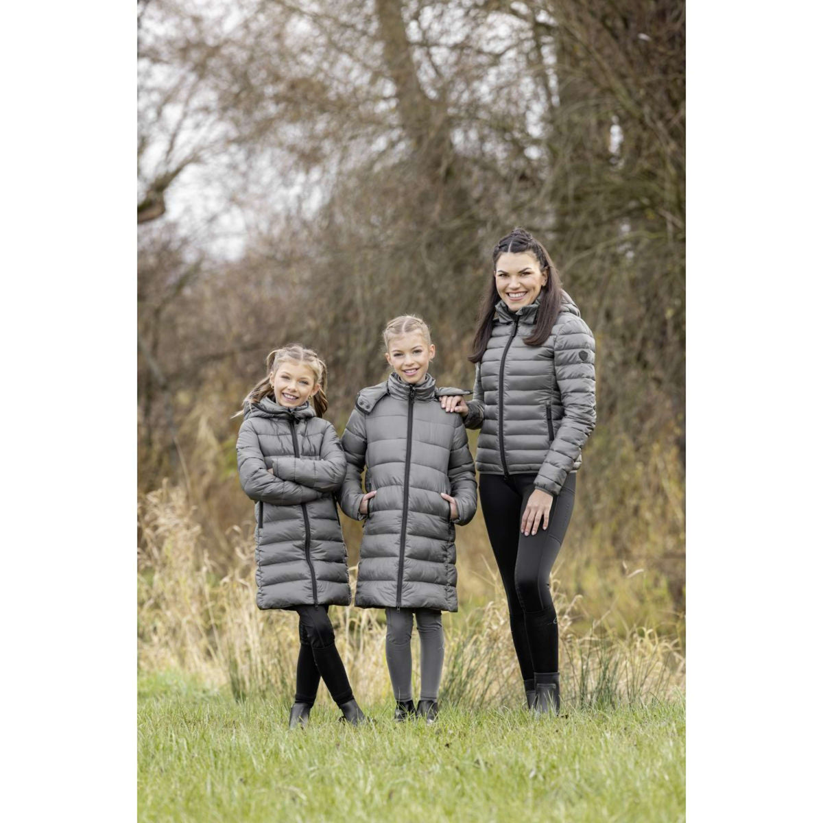 Covalliero Cappotto Lungo AW25 Kids Steel Grey