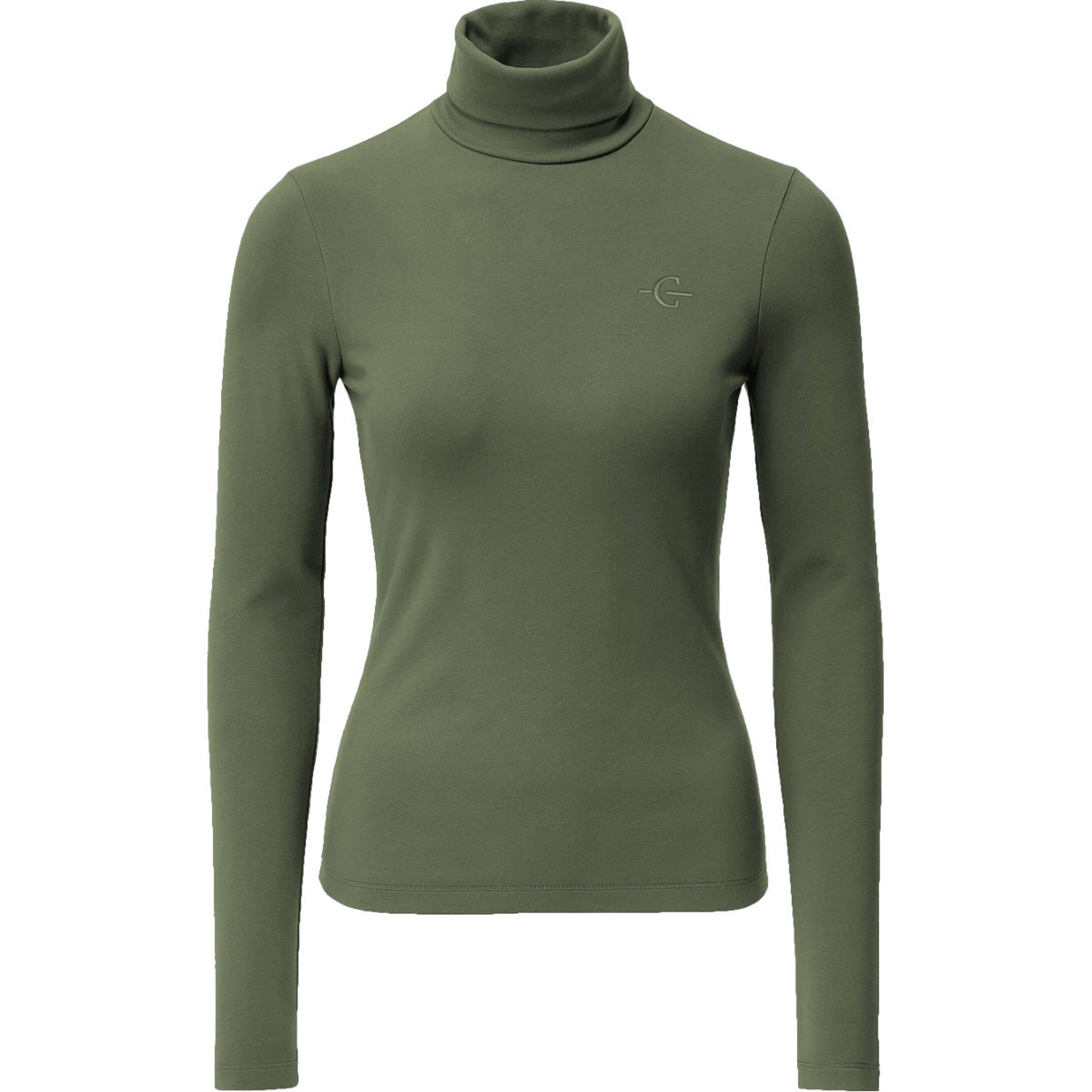 Covalliero Active Shirt Turtleneck AW26 Forest Green