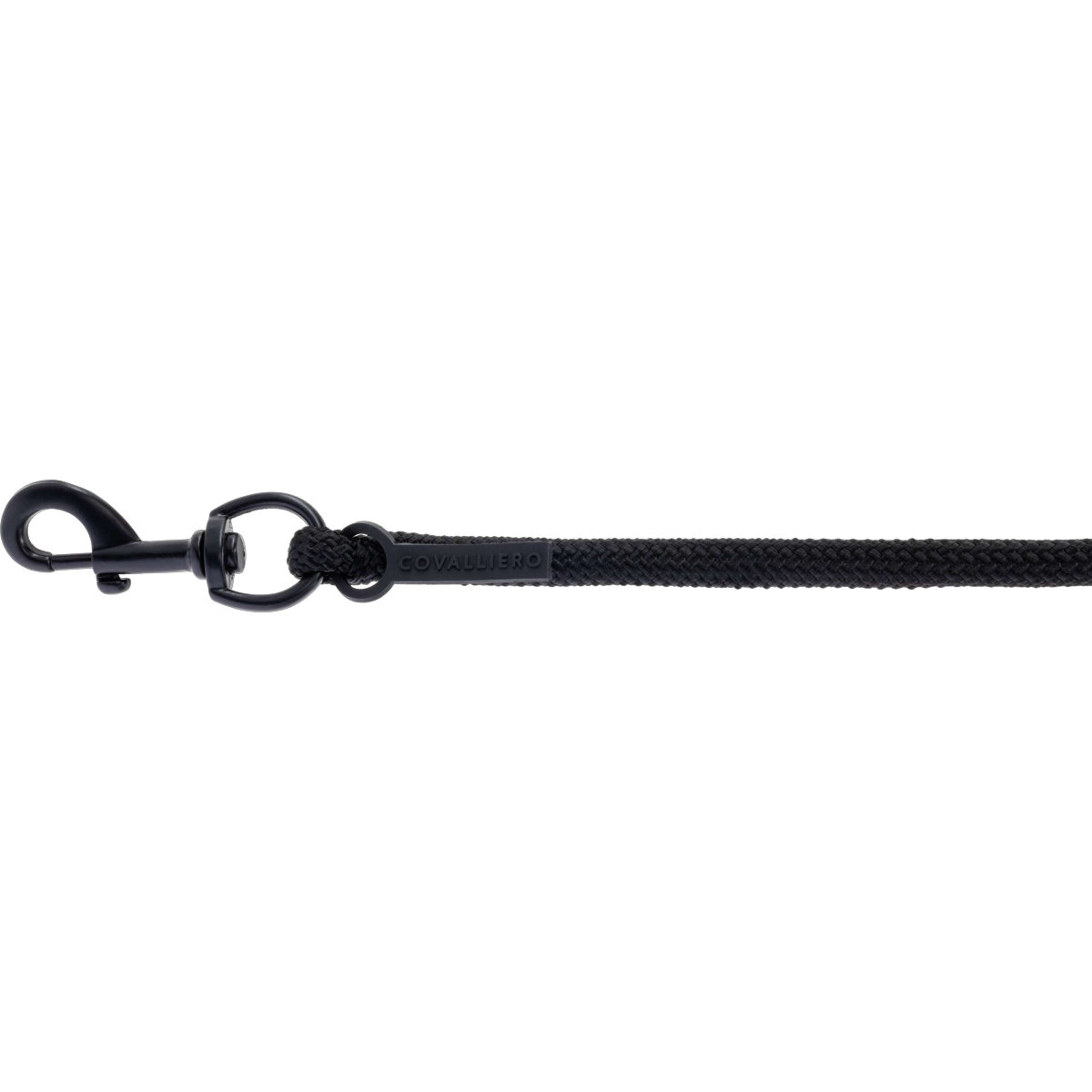 Covalliero Corda per cavezza AW26 con Moschettone Nero