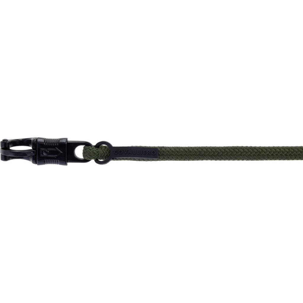 Covalliero Corda per cavezza AW26 con Gancio di Panico Forest Green