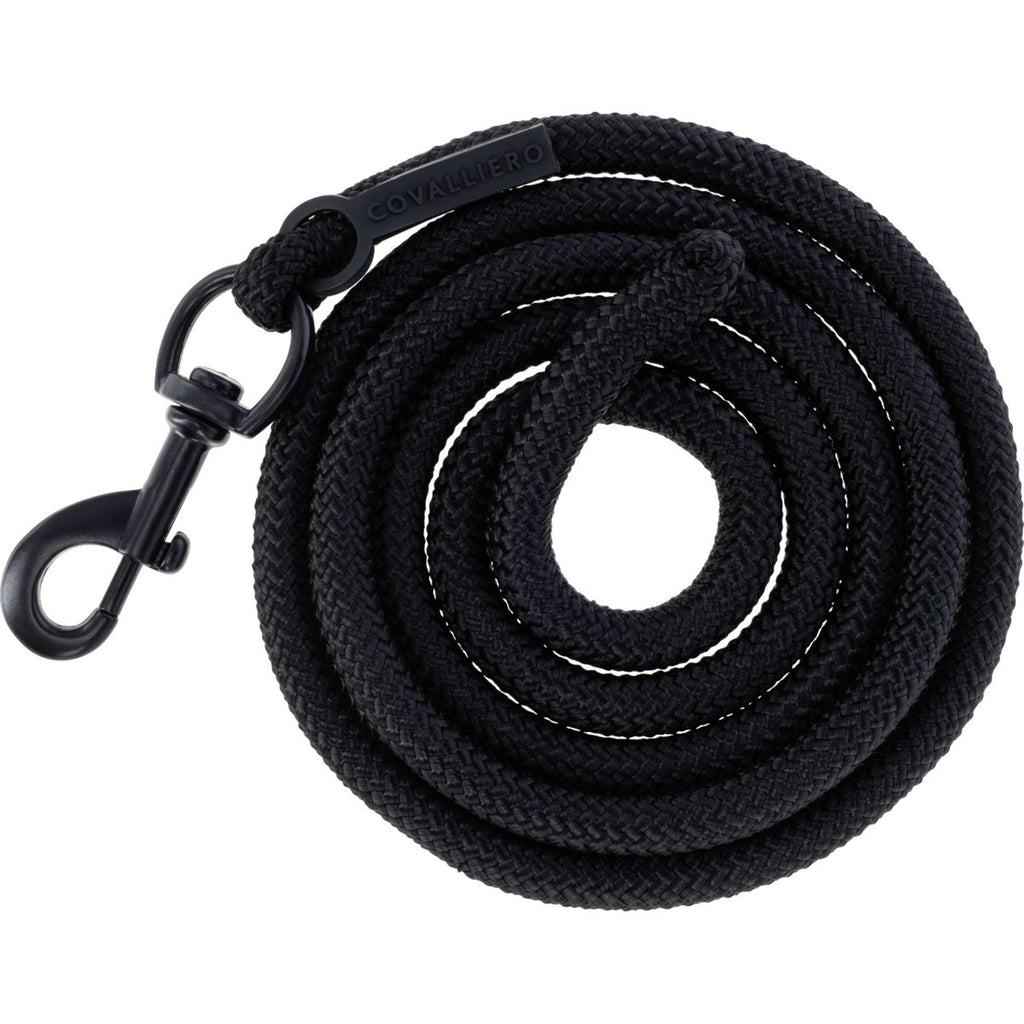 Covalliero Corda per cavezza AW26 con Moschettone Nero