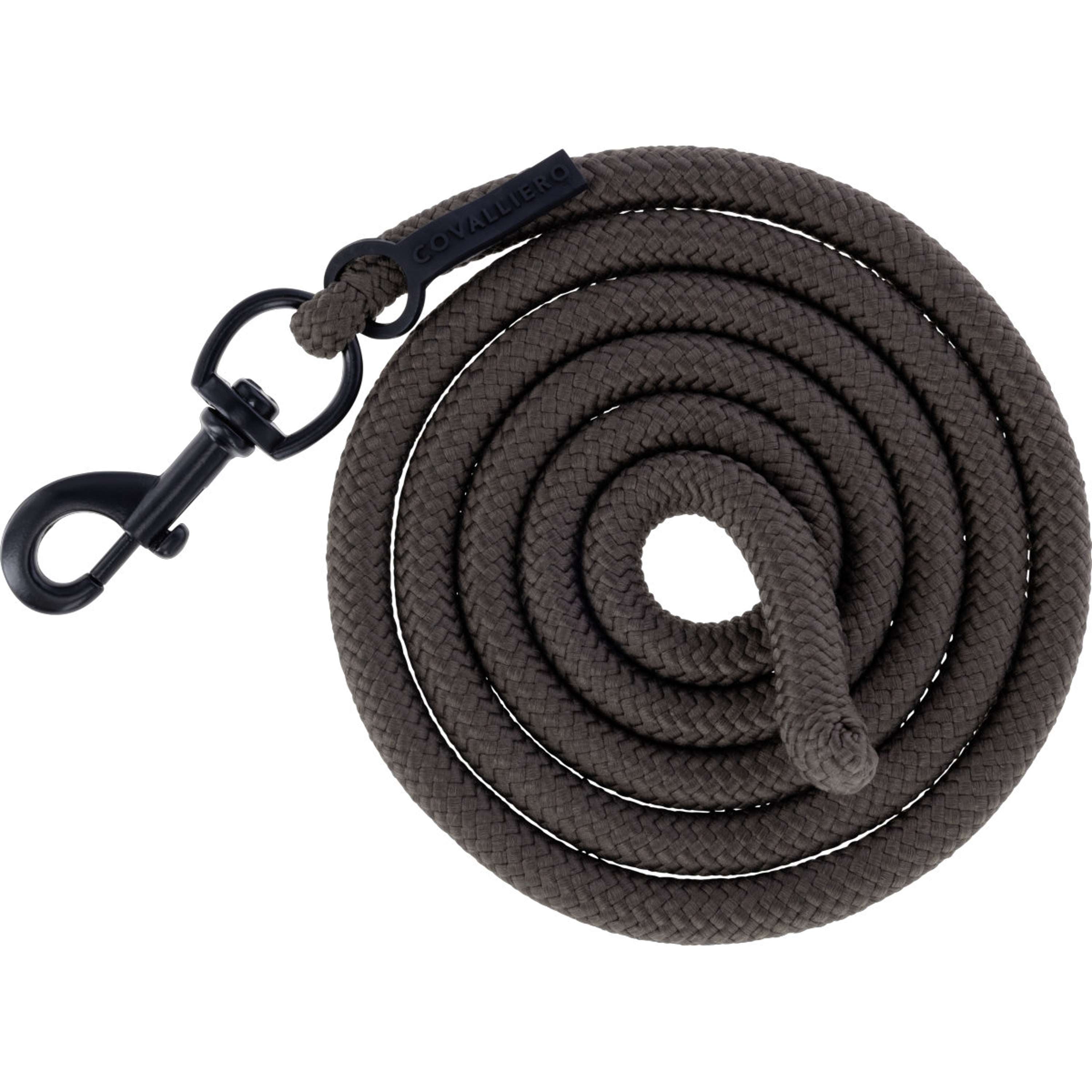Covalliero Corda per cavezza AW26 con Moschettone Milky Chocolate