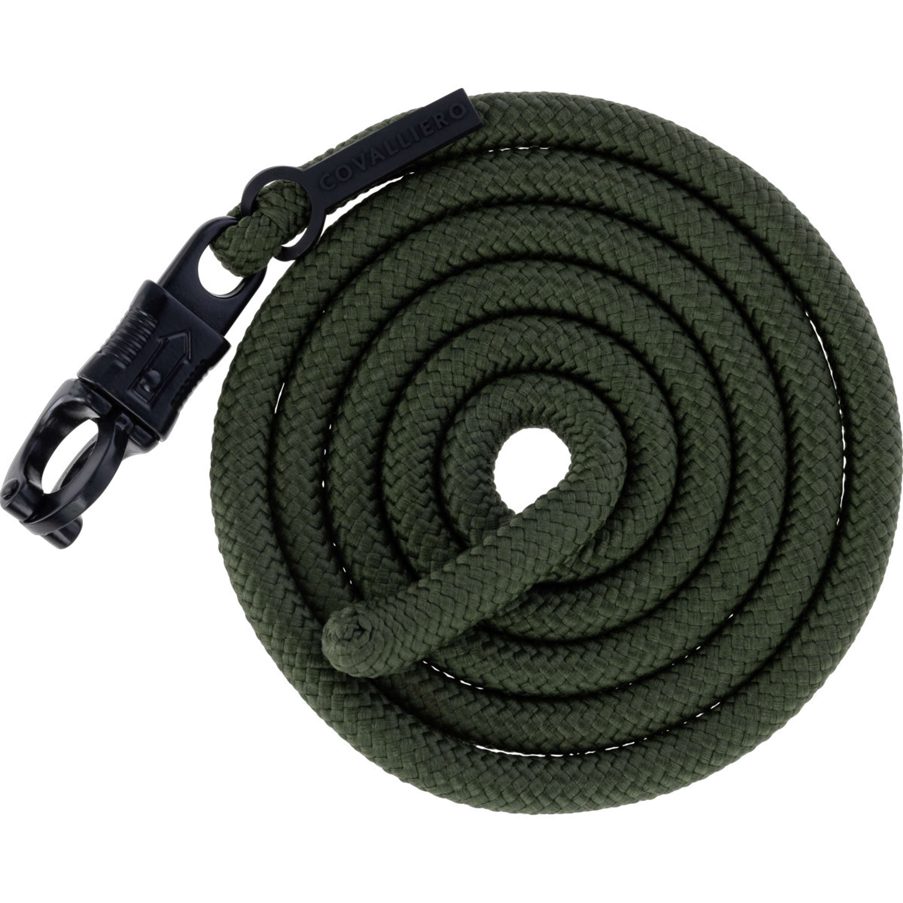 Covalliero Corda per cavezza AW26 con Gancio di Panico Forest Green