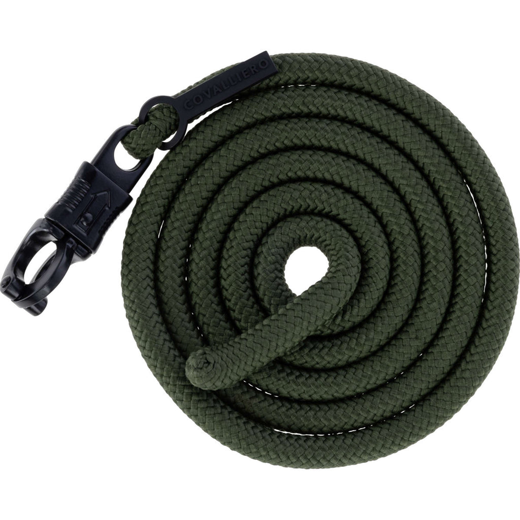 Covalliero Corda per cavezza AW26 con Gancio di Panico Forest Green