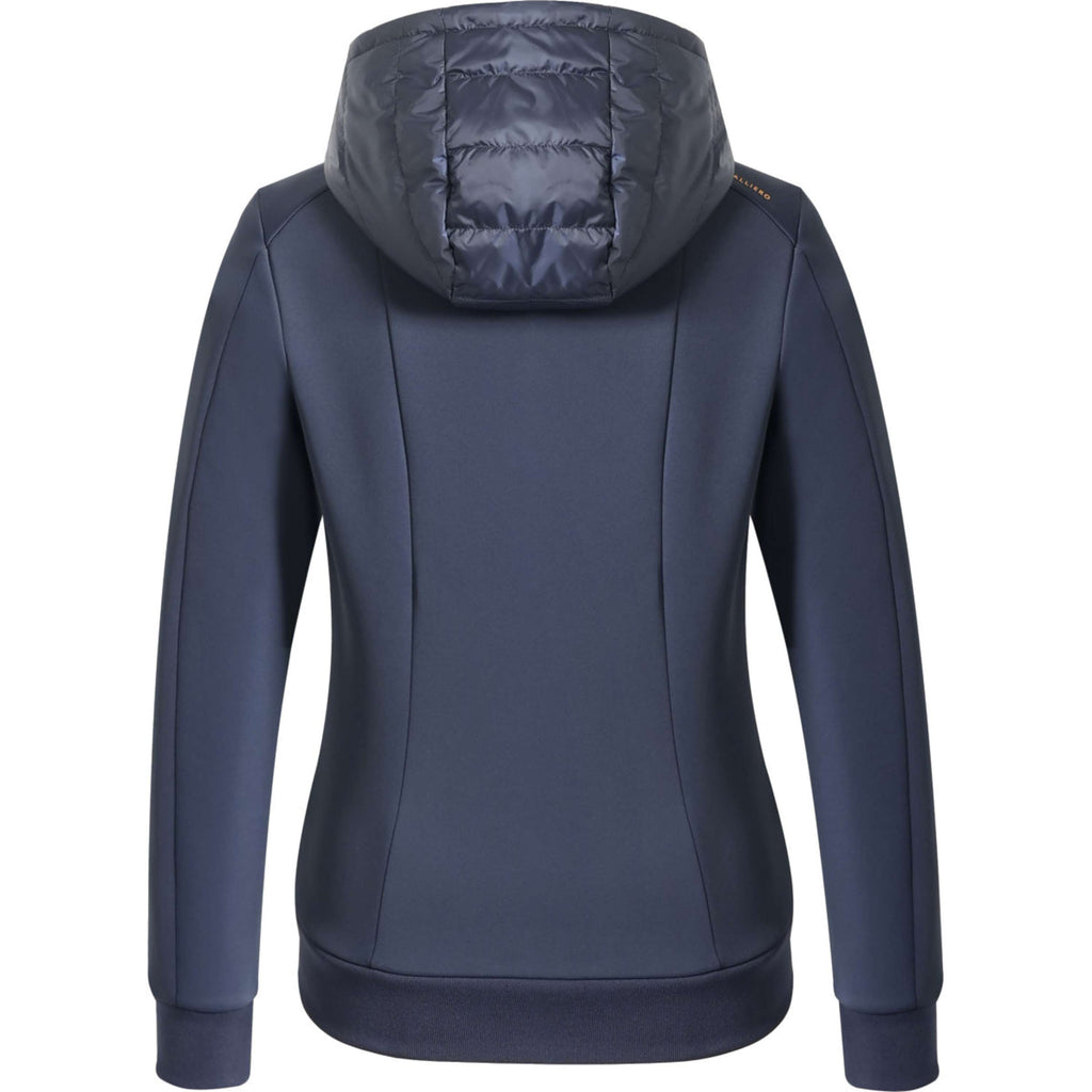 Covalliero Felpa con cappuccio e zip AW26 Dark Navy
