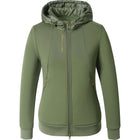 Covalliero Felpa con cappuccio e zip AW26 Forest Green