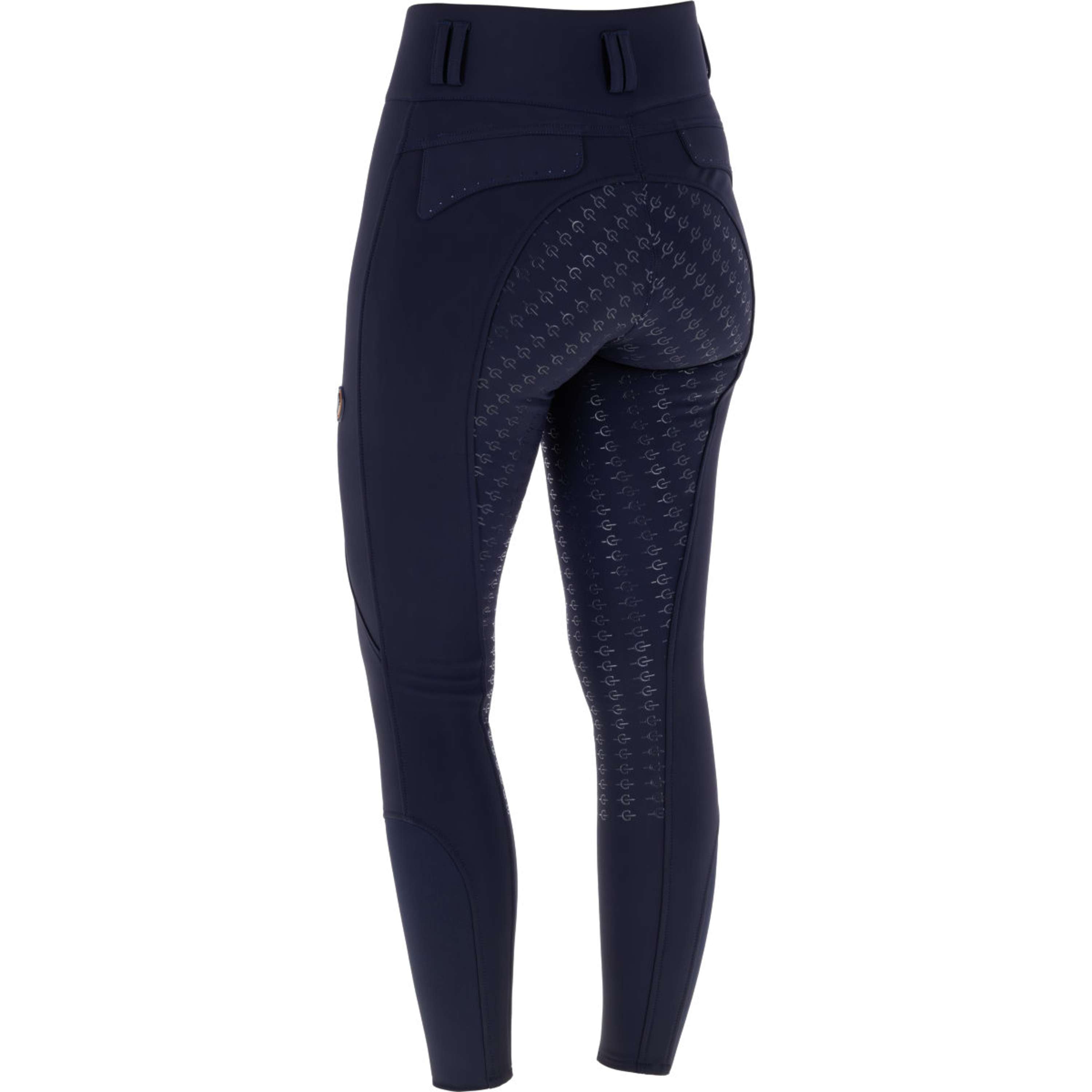 Covalliero Pantaloni da Equitazione Hight Waist Full Grip AW26 Dark Navy