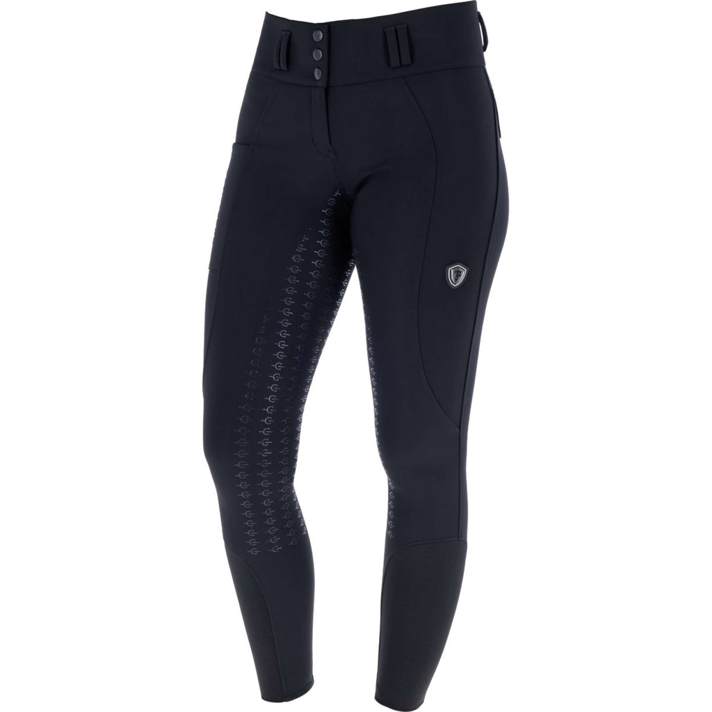 Covalliero Pantaloni da Equitazione Hight Waist Full Grip AW26 Nero