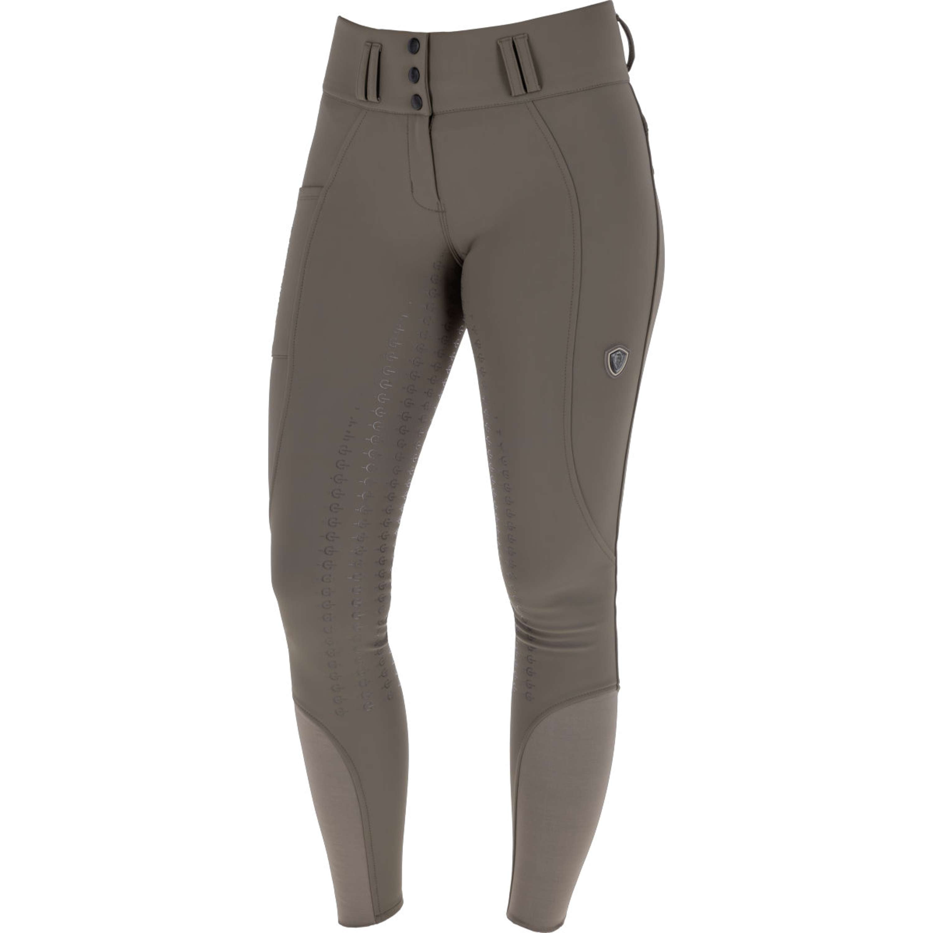 Covalliero Pantaloni da Equitazione Hight Waist Full Grip AW26 Milky Chocolate