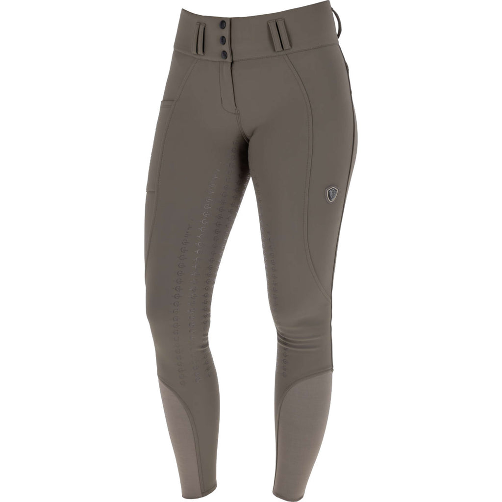 Covalliero Pantaloni da Equitazione Hight Waist Full Grip AW26 Milky Chocolate