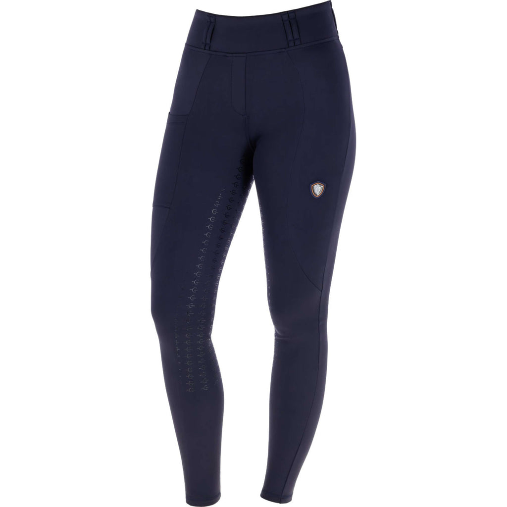 Covalliero Leggings da Equitazione Full Grip AW26 Dark Navy