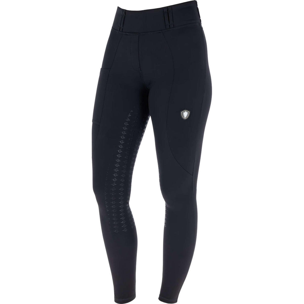 Covalliero Leggings da Equitazione Full Grip AW26 Nero