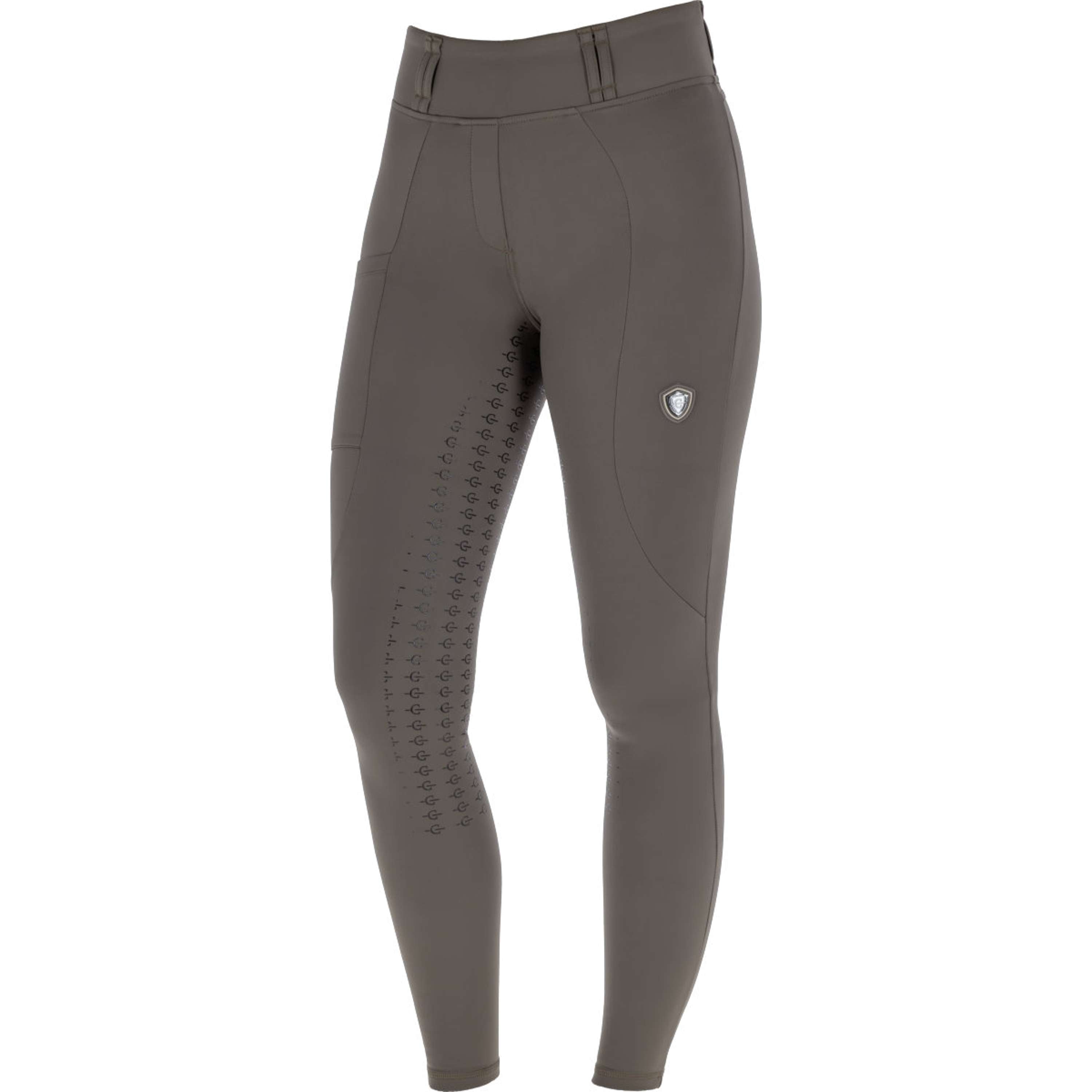 Covalliero Leggings da Equitazione Full Grip AW26 Milky Chocolate