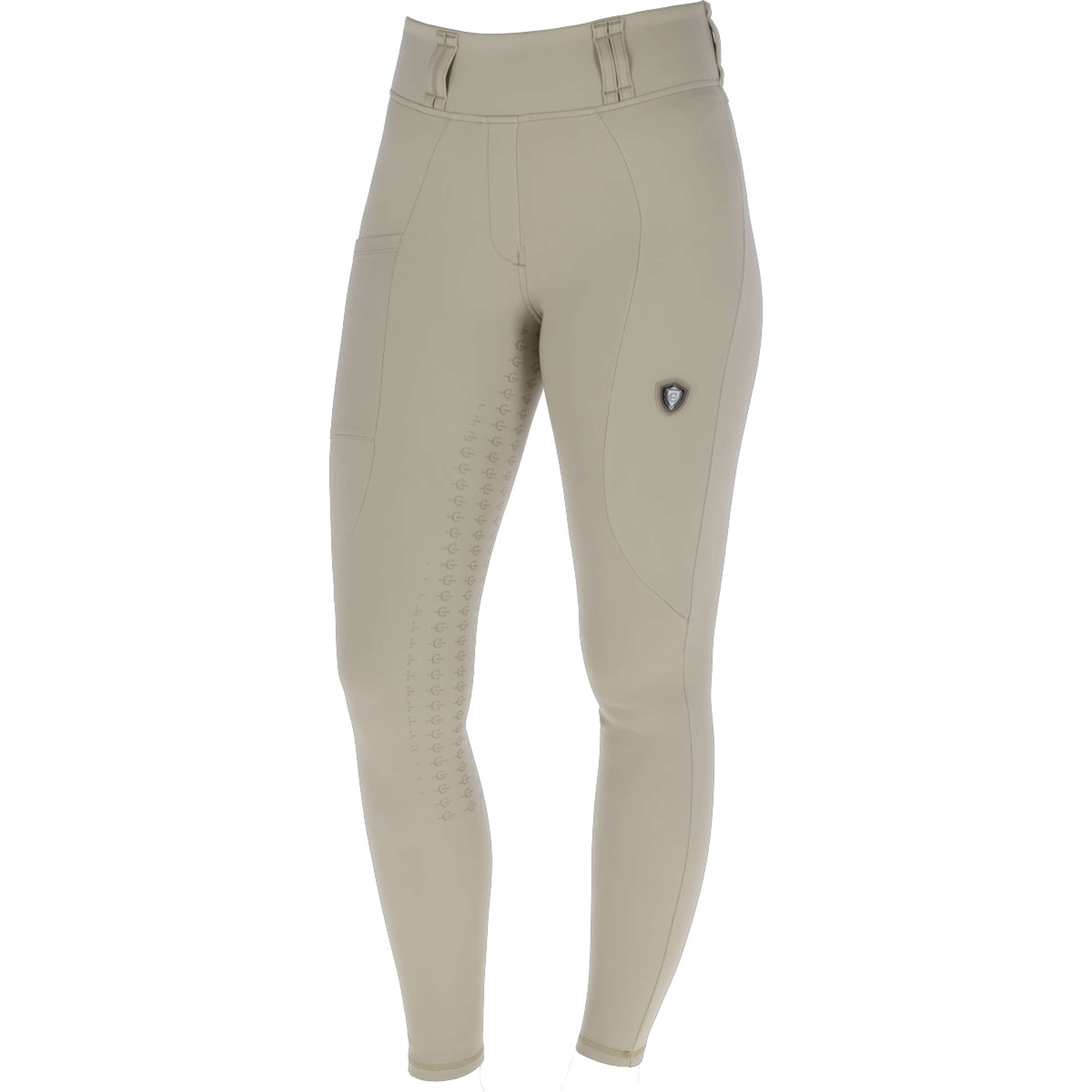 Covalliero Leggings da Equitazione Full Grip AW26 Beige