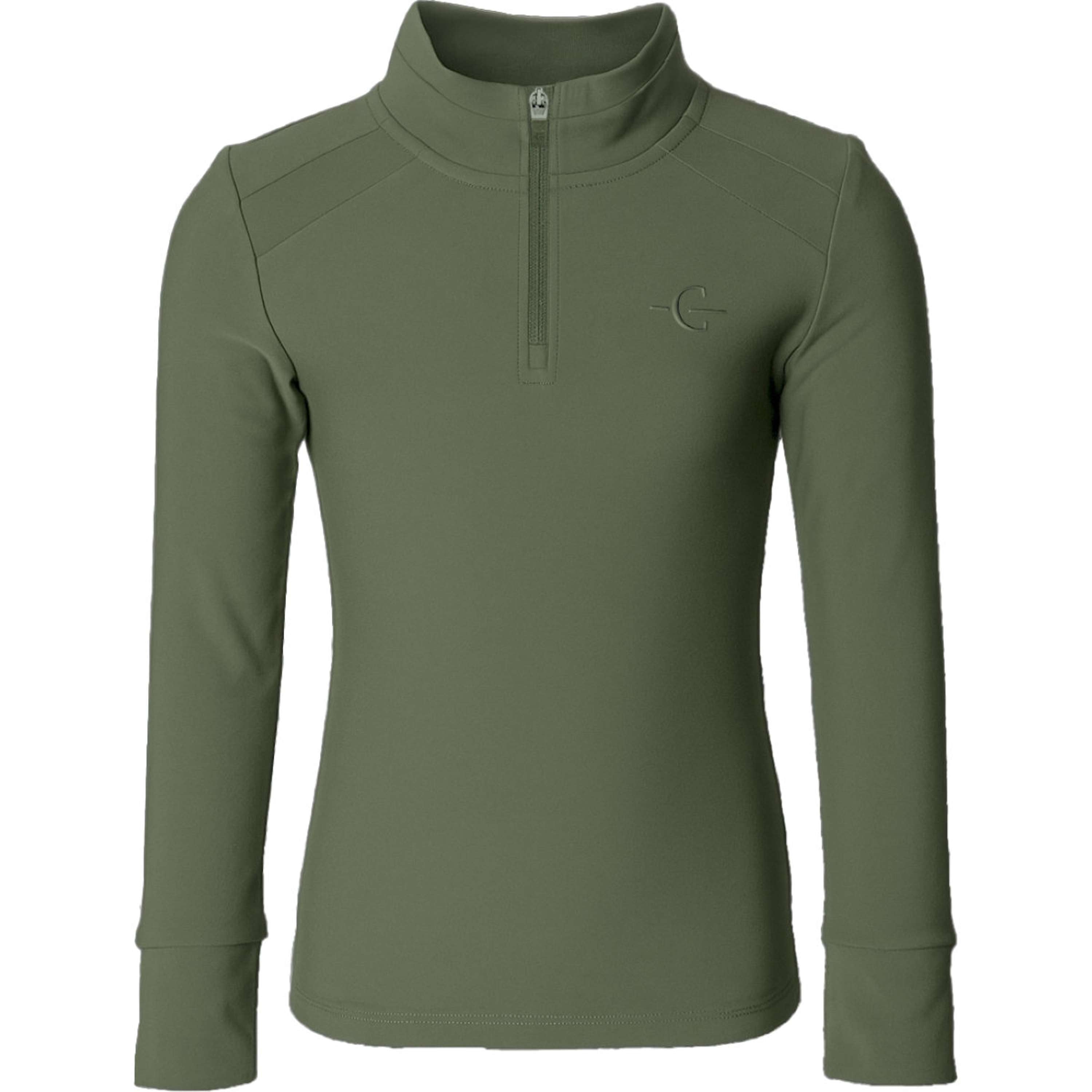 Covalliero Active Shirt AW26 Kids Forest Green