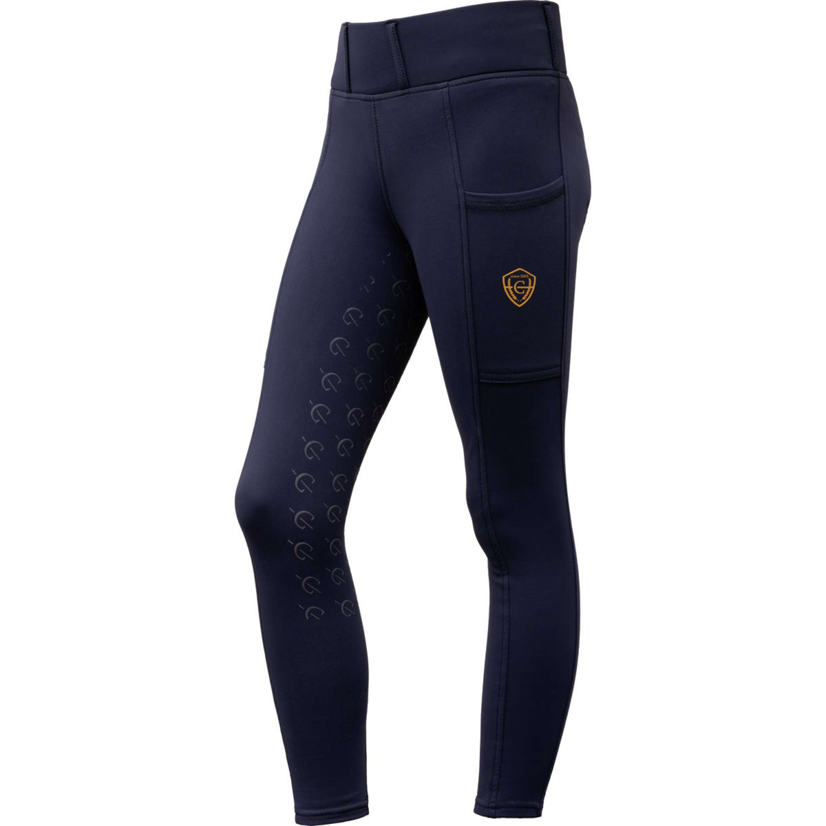 Covalliero Leggings da Equitazione Full Grip AW26 Kids Dark Navy