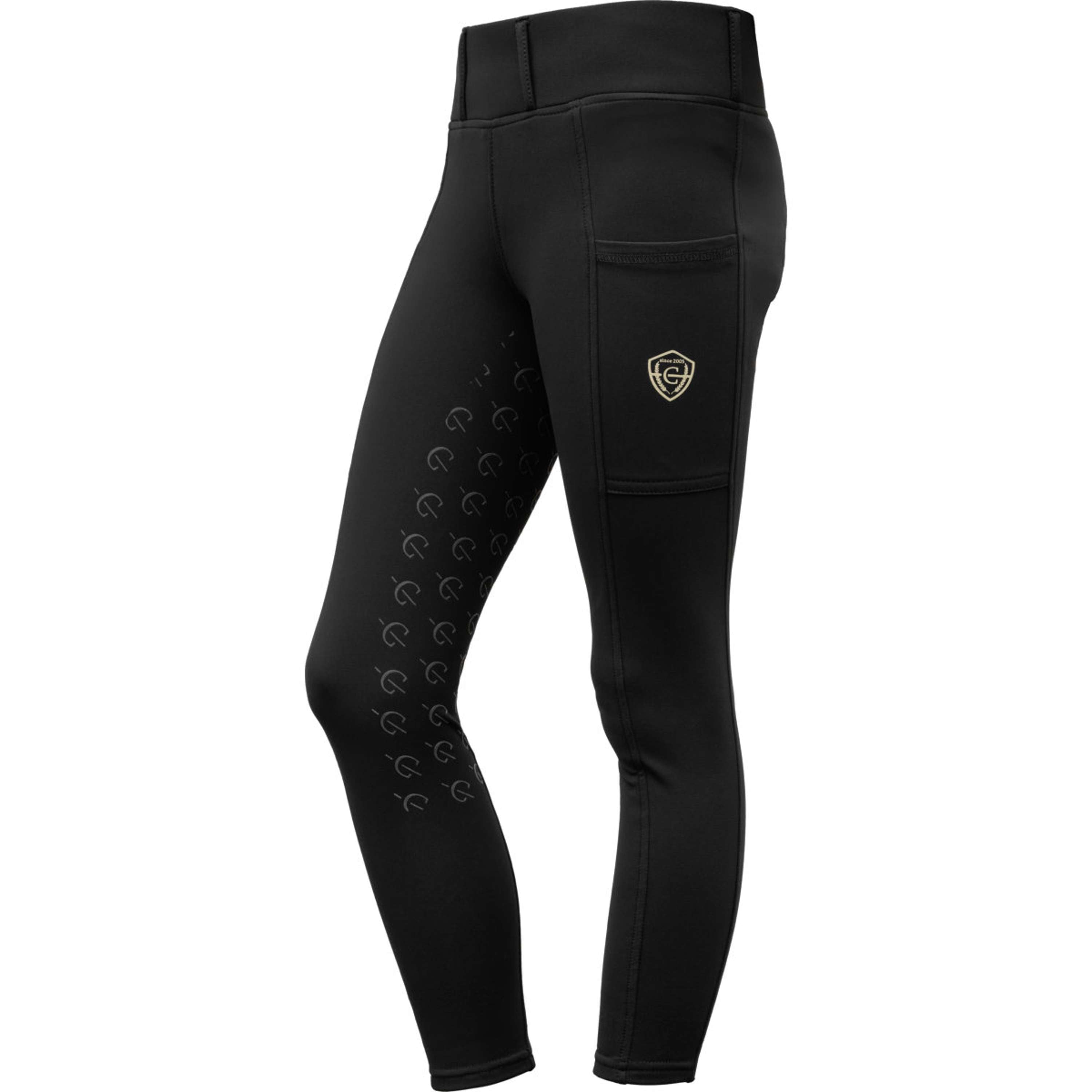 Covalliero Leggings da Equitazione Full Grip AW26 Kids Nero