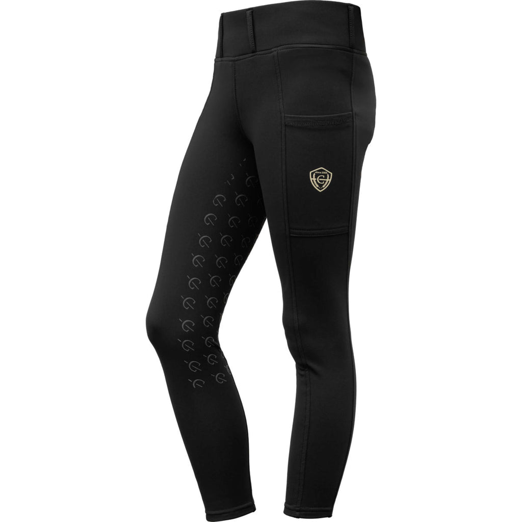 Covalliero Leggings da Equitazione Full Grip AW26 Kids Nero