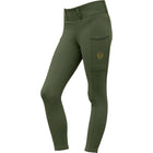 Covalliero Leggings da Equitazione Full Grip AW26 Kids Forest Green