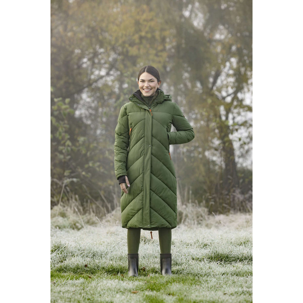 Covalliero Cappotto lungo invernale AW26 Forest Green