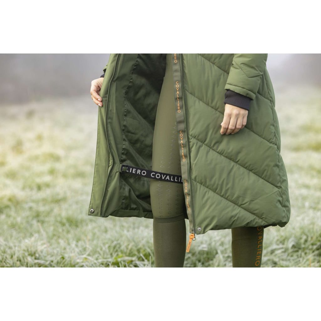 Covalliero Cappotto lungo invernale AW26 Forest Green
