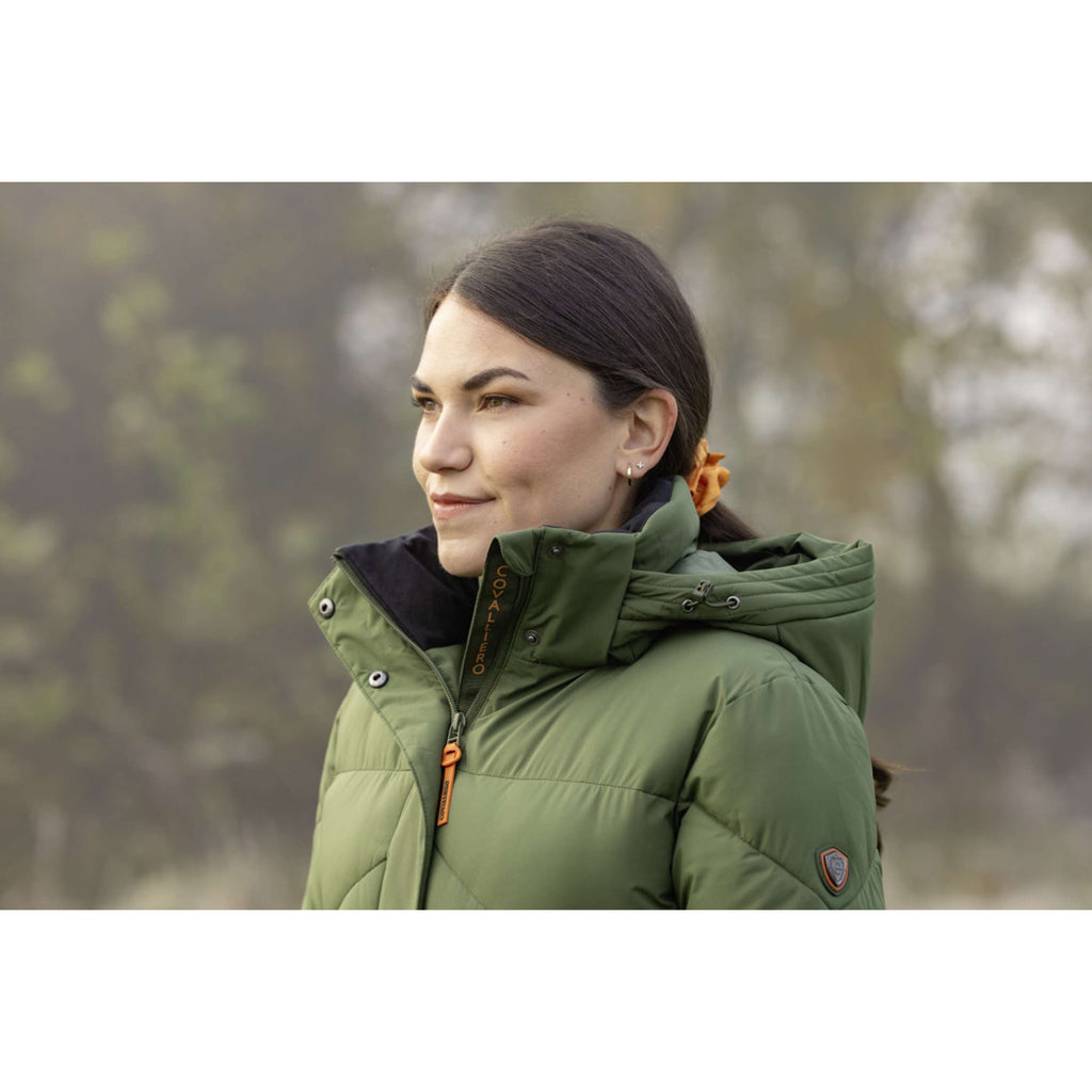 Covalliero Cappotto lungo invernale AW26 Forest Green