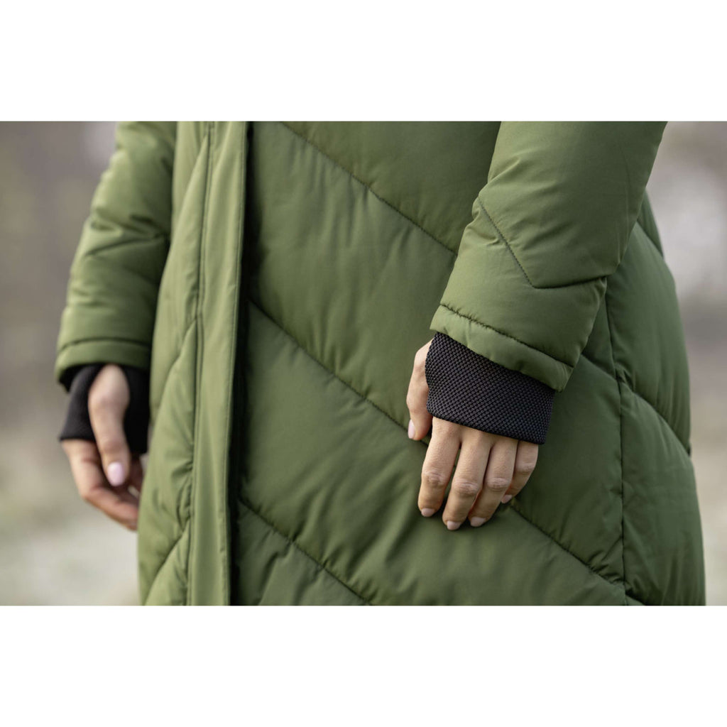 Covalliero Cappotto lungo invernale AW26 Forest Green