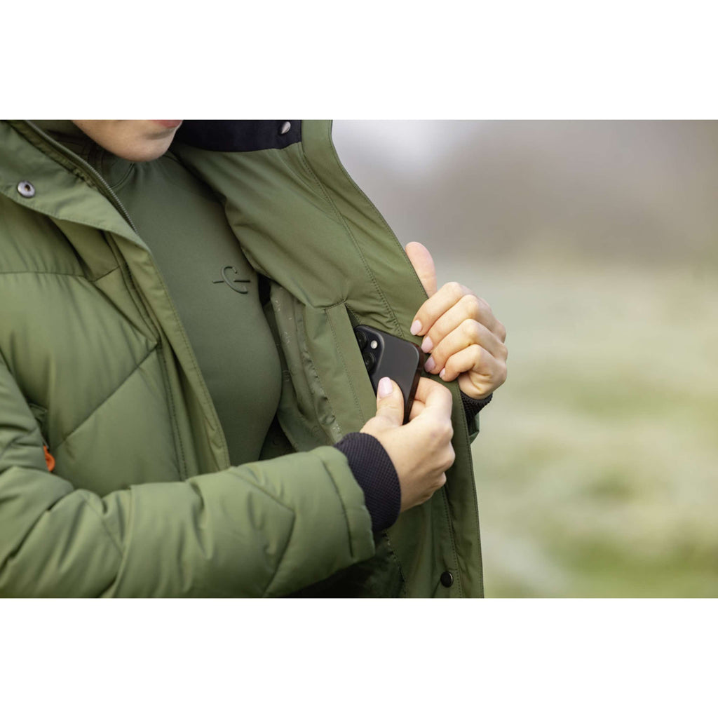 Covalliero Cappotto lungo invernale AW26 Forest Green